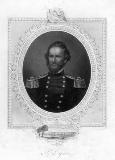 Nathaniel Lyon 1818-1861, Amerikan generali, 1863 by Unbekannt
