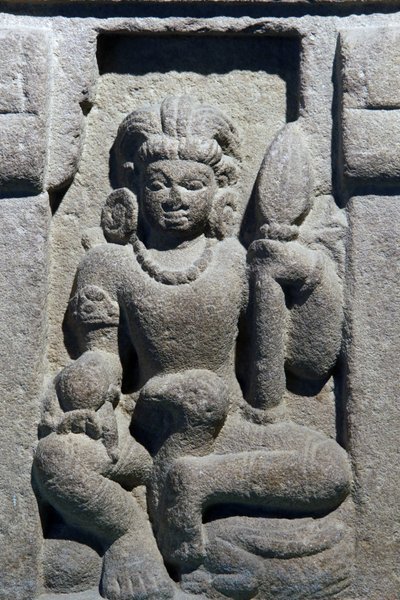 Hindistan Ulusal Müzesi, Delhi. Karttikeya. Gupta, MS 6. yüzyıl, Varanasi (Uttar Pradesh). Taş. Detay. Hindistan. by Unbekannt