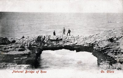 Doğal Ross Köprüsü, Clare Kontluğu, İrlanda, 1906 by Unbekannt