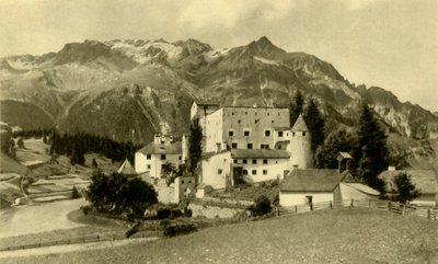 Naudersberg Kalesi, Nauders, Avusturya, c1935. by Unbekannt