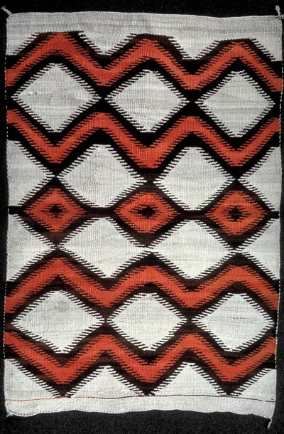 Navajo battaniyesi, Kuzey Amerika Yerlisi, 19. yüzyıl by Unbekannt