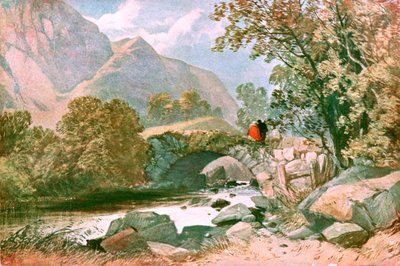 Bettws-y-Coed yakınlarında, Kuzey Galler, c1900. by Unbekannt