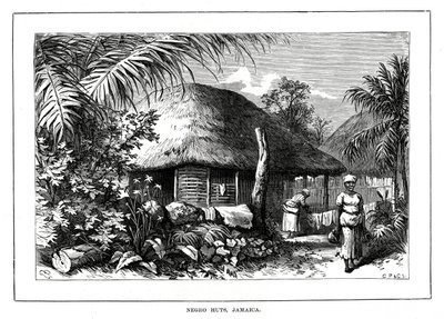 Negro Huts, Jamaika, 19. yüzyıl by Unbekannt