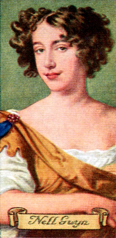 Nell Gwyn, bir dizi sigara kartından alındı, 1935 by Unbekannt