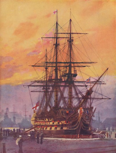 Nelsons Amiral Gemisi Bugünkü Haliyle, 1936 by Unbekannt