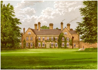 Nether Hall, Suffolk, Greene ailesinin evi, c1880 by Unbekannt