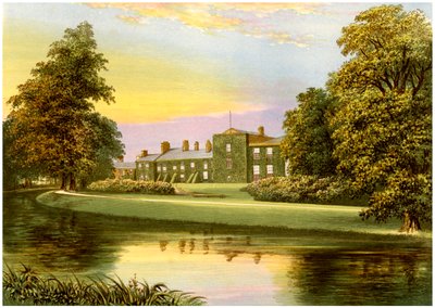 Netherhall, Cumbria, Pocklington-Senhouse ailesinin evi, c1880 by Unbekannt