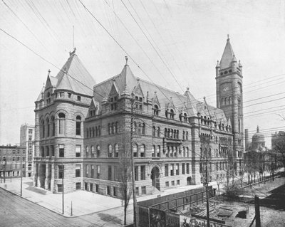 New City Hall, Cincinnati, Ohio, ABD, c1900. by Unbekannt