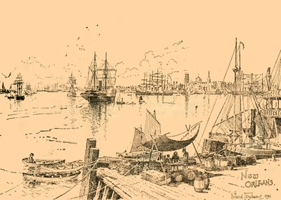 New Orleans, Louisiana, c1890. by Unbekannt