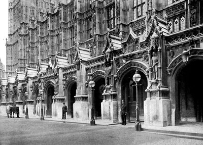 New Palace Yard, Westminster, Londra, c1905 by Unbekannt