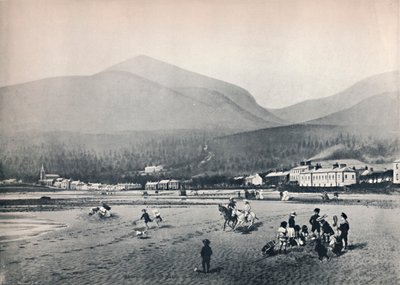 Newcastle, Co. Aşağı. - The Strand, Slieve Donard ile, 1895 by Unbekannt