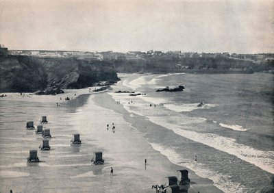Newquay - Sessiz Bir Yıkanma Yeri, 1895 by Unbekannt