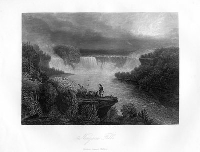 Niagara Şelalesi, 1855 by Unbekannt