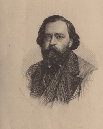 Nikolay Platonoviç Ogarev 1813-1877 by Unbekannt