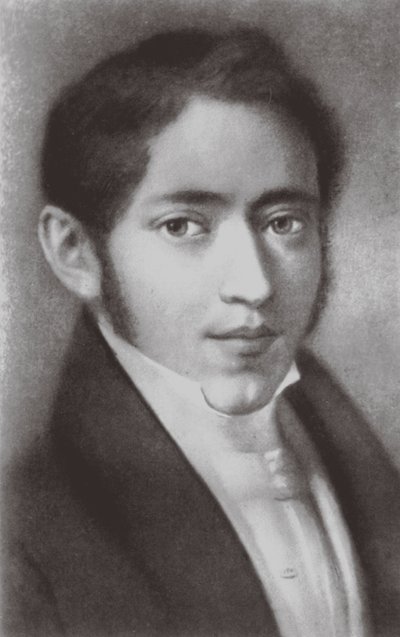 Nikolay Platonoviç Ogarev 1813-1877, 1830 by Unbekannt