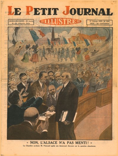 Hayır, Alsace yalan söylemedi!, 1929. by Unbekannt