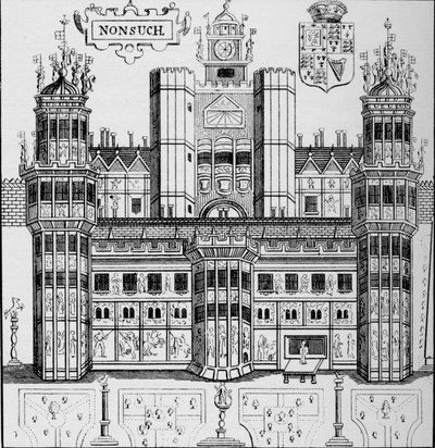 Nonsuch Evi, Londra, c1845 1904 by Unbekannt