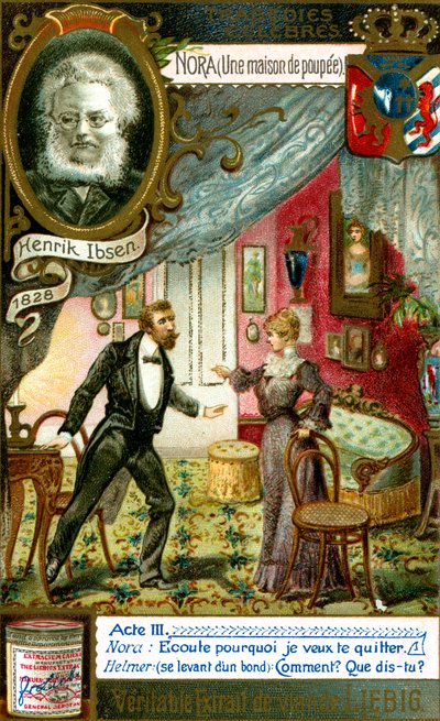 Nora Bir Bebek Evi, Henrik Ibsen, c1900 by Unbekannt