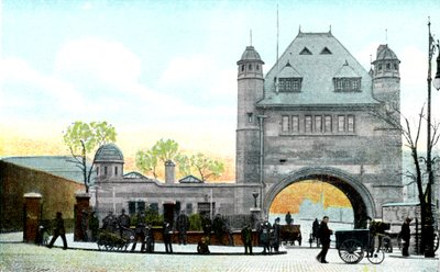 Kuzey girişi, Blackwall Tüneli, Londra, 20. Yüzyıl by Unbekannt