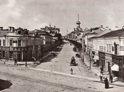 Novaya Basmannaya Caddesi, Moskova, Rusya, 1880