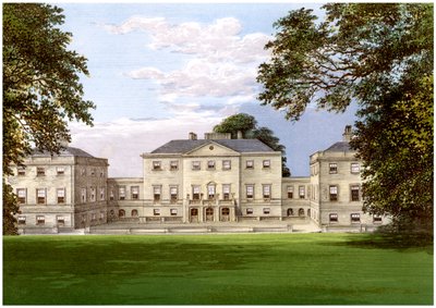 Nuneham Park, Oxfordshire, Harcourt ailesinin evi, c1880 by Unbekannt