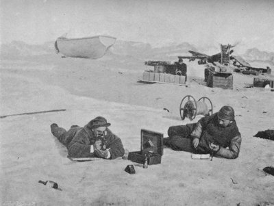 Sekstant ve Yapay Ufuk ile Gözlem. Temmuz 1895, 1897 by Unbekannt