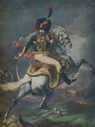 Atlı Şasilerin Görevlisi Yükleniyor. İmparatorluk Muhafızları, c1812, 1896. by Unbekannt