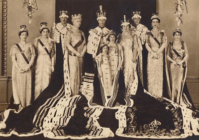 Resmi Taç Giyme Grubu, 1937 by Unbekannt