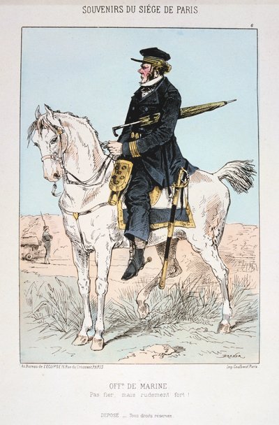 Deniz Subayı, Paris Kuşatması, 1870-1871 by Unbekannt