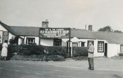 Eski Demirciler Dükkanı ve Evlilik Odası, Gretna Green, İskoçya, 1940'lar by Unbekannt