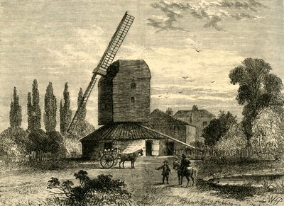 Eski Camberwell Değirmeni, c1878. by Unbekannt