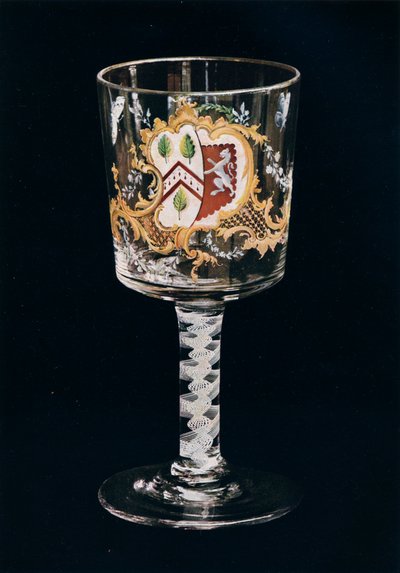 Eski İngiliz Cam Kadeh, c1775 by Unbekannt