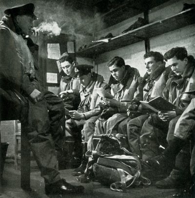 Eski Eller Şimdi - Filo Hava Kolunun pilotları, c1943. by Unbekannt