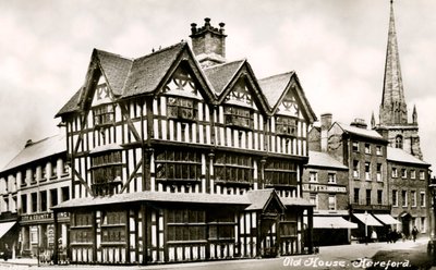 Eski Ev, Hereford, Herefordshire, 20. yüzyılın başlarında by Unbekannt
