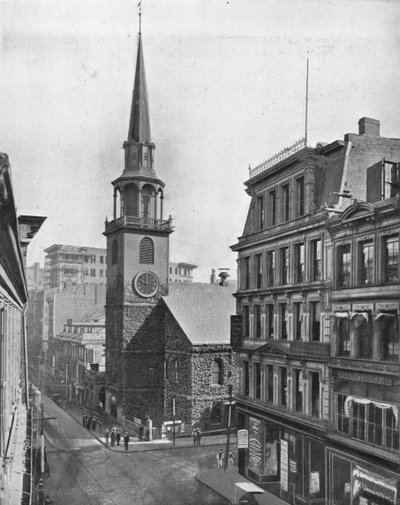 Eski Güney Kilisesi, Boston, ABD, c1900. by Unbekannt