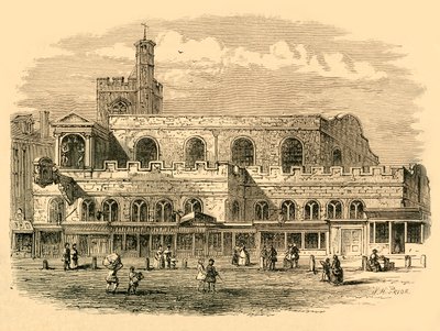 Eski St. Dunstans Kilisesi, 1814, 1897. by Unbekannt