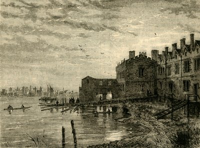 Eski Whitehall Merdivenleri, 1881. by Unbekannt