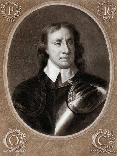 Oliver Cromwell, 1599-1658, İngiliz askeri lider ve politikacı, 1657, 1899 by Unbekannt