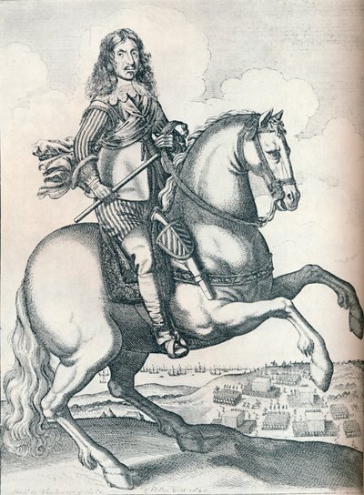 Oliver Cromwell, 1640 by Unbekannt
