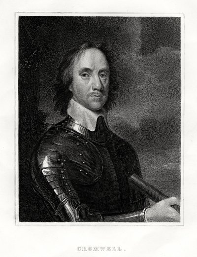Oliver Cromwell, 1860 by Unbekannt