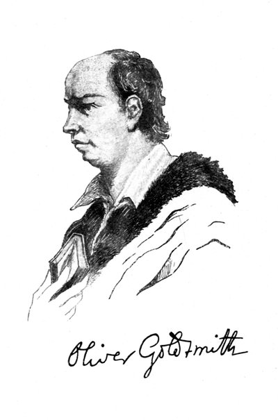 Oliver Goldsmith, İrlandalı yazar, şair ve doktor, 1912 by Unbekannt