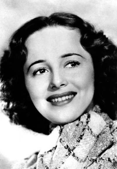 Olivia de Havilland b.1916, Amerikalı aktris, c1930s-c1940s by Unbekannt