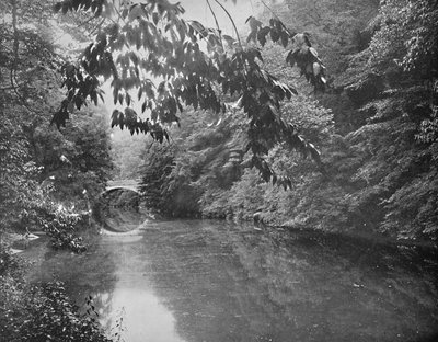 Wissahickon Creek, Fairmount Park, Philadelphia, c1897. by Unbekannt