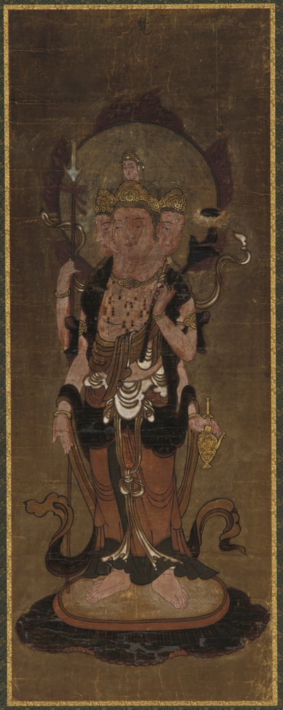 On iki devadan biri: Bonten Brahma, 15. yüzyılın sonu ile 16. yüzyılın başları. by Unbekannt