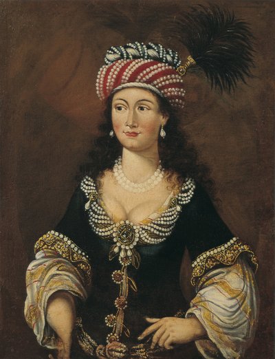Doğulu kadın, yaklaşık 1681-1682 by Unbekannt