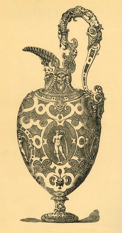 Bir vazo veya ibrik için özgün tasarım, 1881. by Unbekannt
