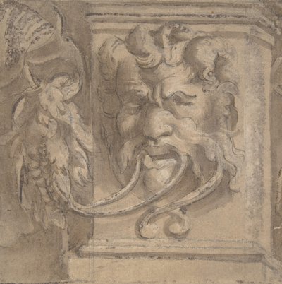 Antik Stil Maskeli Süs Tasarımı, 1550-1600. by Unbekannt