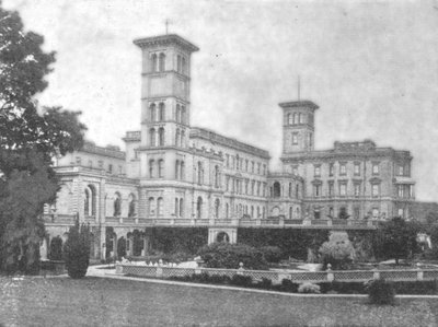Osborne House, Victoria zamanında, 1901. by Unbekannt