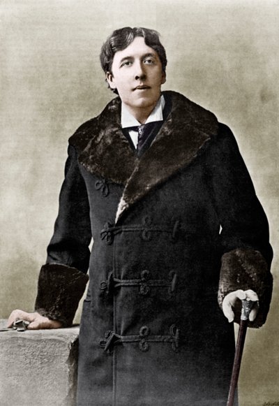 Oscar Wilde, İrlandalı yazar, nüktedan ve oyun yazarı, c1890 by Unbekannt
