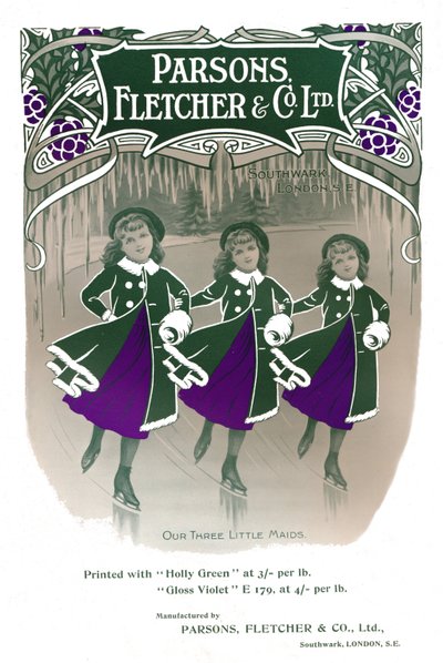Üç Küçük Hizmetçimiz - Parsons, Fletcher & Co. Ltd reklamı, 1909. by Unbekannt